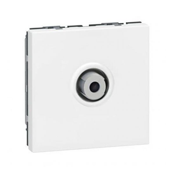 LEGRAND - 78780 TV РОЗЕТКА F КОНЕКТОР 2 МОДУЛА MOSAIC БЯЛ
