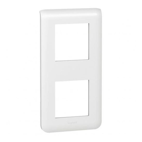 LEGRAND - 78822 ЧЕТИРИМОДУЛНА ВЕРТИКАЛНА РАМКА 2Х2 MOSAIC БЯЛО