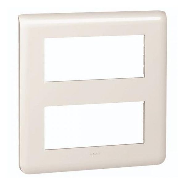 LEGRAND - 78830 ЛИЦЕВА РАМКА 2Х5 МОД. ЦВЯТ БЯЛ MOSAIC