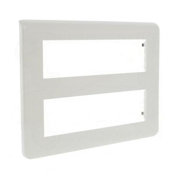 LEGRAND - 78837 2Х ОСЕММОДУЛНА РАМКА 8Х2 MOSAIC БЯЛО