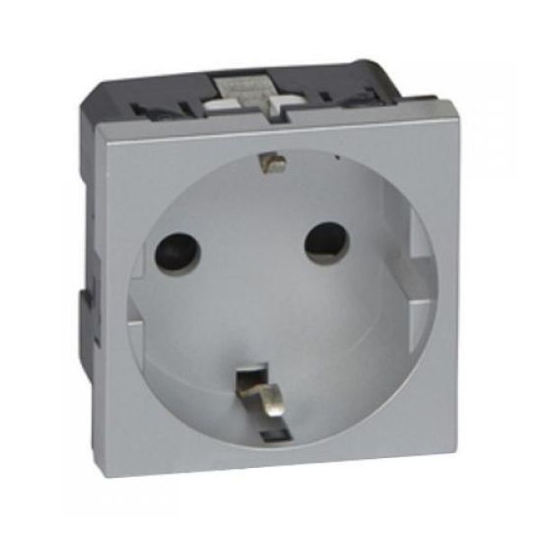 LEGRAND - 79213 КОНТАКТ ШУКО MOSAIC АЛУМИНИЙ