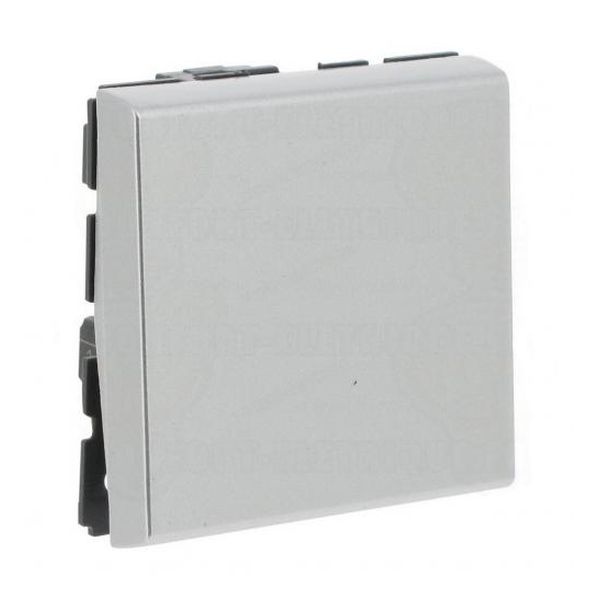 LEGRAND - 79221 КРЪСТАТ КЛЮЧ 2 МОДУЛ MOSAIC АЛУМИНИЙ