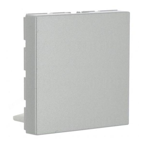 LEGRAND - 79280 ПРАЗЕН МОДУЛ 2 МОДУЛА MOSAIC АЛУМИНИЙ