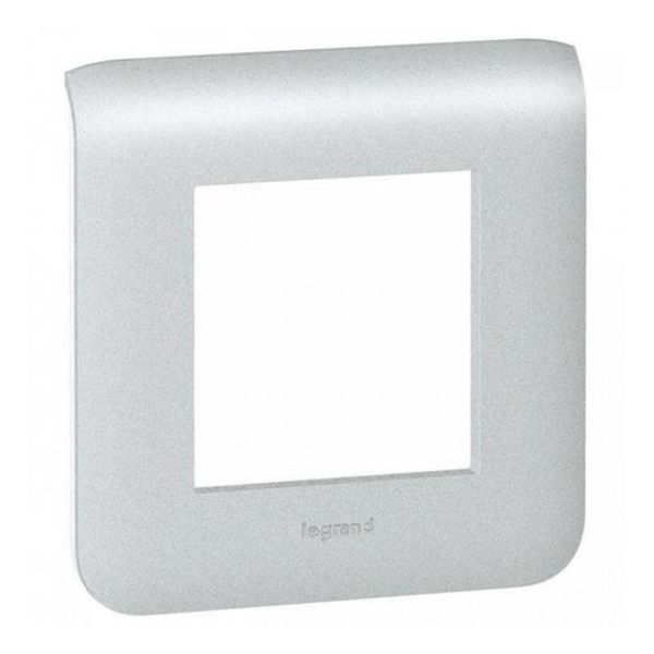 LEGRAND - 79302 ДВУМОДУЛНА РАМКА MOSAIC АЛУМИНИЙ