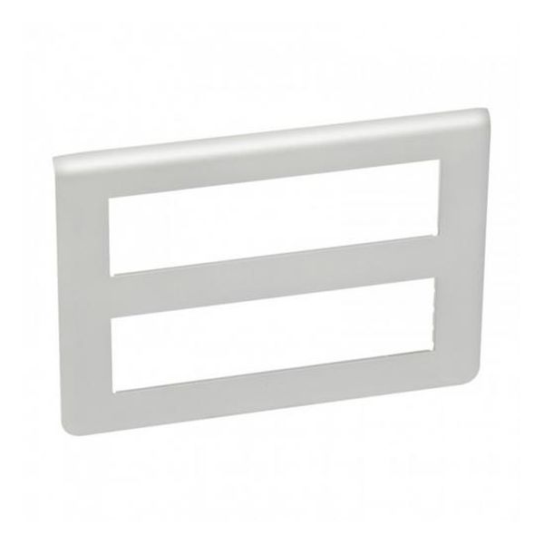 LEGRAND - 79337 2Х ОСЕММОДУЛНА РАМКА 8Х2 MOSAIC АЛУМИНИЙ