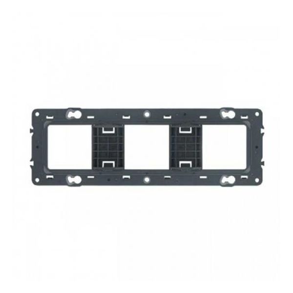 LEGRAND - 80253 НОСЕЩА РАМКА 6/8 МОД. ЗА МОНТАЖ С ВИНТ MOSAIC