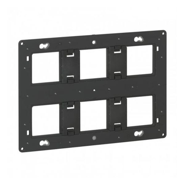 LEGRAND - 80266 НОСЕЩА РАМКА 2Х 6/8 МОД. ЗА МОНТАЖ С ВИНТ MOSAIC