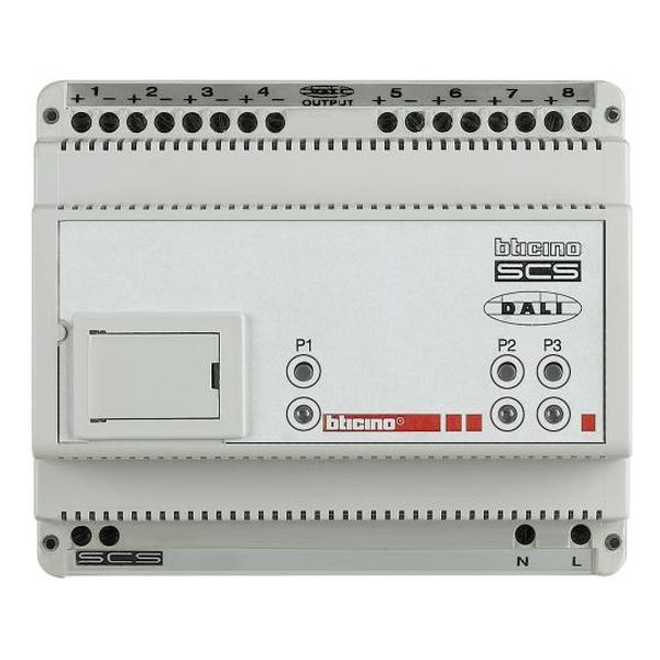 BTICINO - F429 ДИМЕР DALI 8 КАНАЛА 6 DIN МОДУЛА MY HOME BTICINO