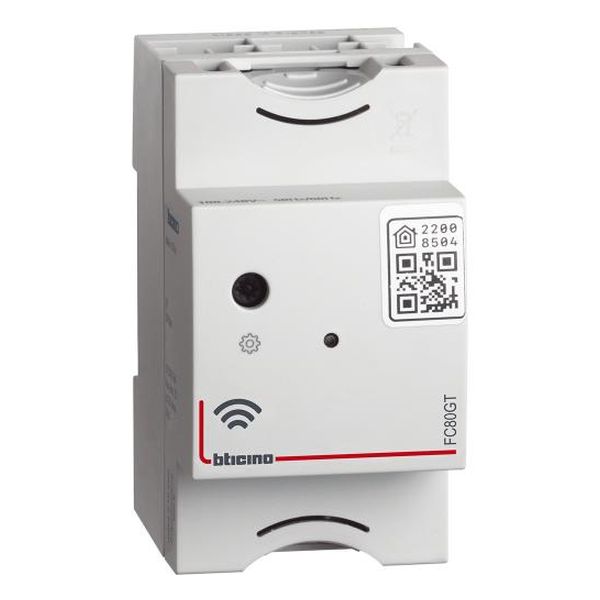 BTICINO - SMART GATEWAY ЗА DIN МОНТАЖ 2,5 МОД. БЕЗ МASTER КЛЮЧ LIVING NOW BTICINO NETATMO FC80GT