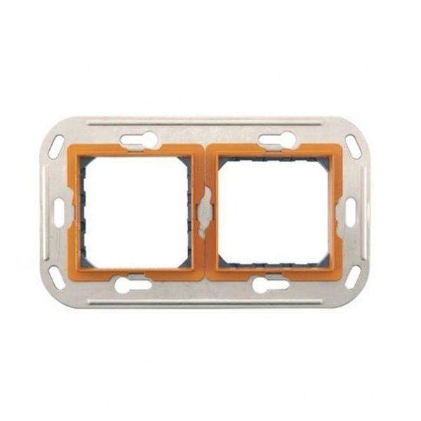 BTICINO - H4732.2 НОСЕЩА РАМКА 2 МОДУЛА С КРАЧЕТА