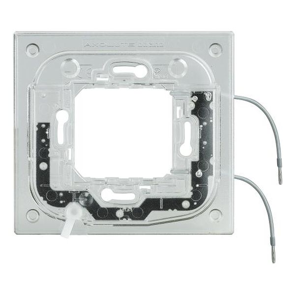 BTICINO - HA4702X СВЕТЕЩА НОСЕЩА РАМКА 2 МОДУЛА ПРАВОЪГЪЛНА AXOLUTE