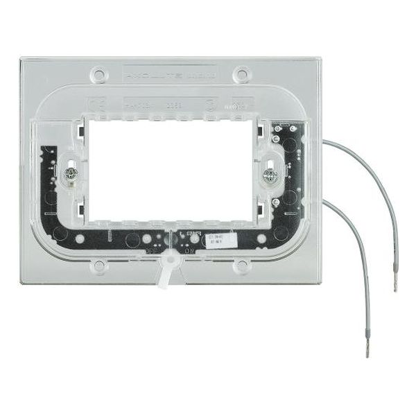 BTICINO - HA4703X СВЕТЕЩА НОСЕЩА РАМКА 3 МОДУЛА ПРАВОЪГЪЛНА AXOLUTE