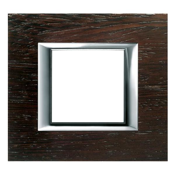 BTICINO - HA4802LWE РАМКА 2М WENGE ДЪРВО ПРАВОЪГЪЛНА AXOLUTE