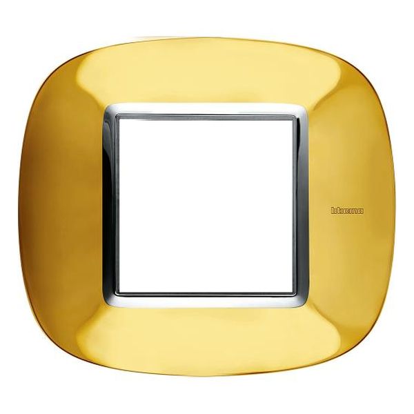 BTICINO - HB4802OR РАМКА 2М ЗЛАТНА ЕЛИПСОВИДНА AXOLUTE