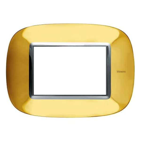 BTICINO - HB4803OR РАМКА 3М ЗЛАТНА ЕЛИПСОВИДНА AXOLUTE