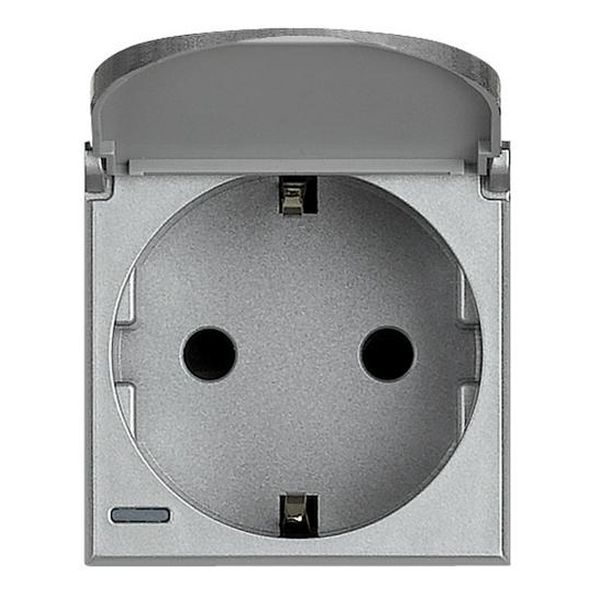 BTICINO - КОНТАКТ С КАПАК HC4141PW