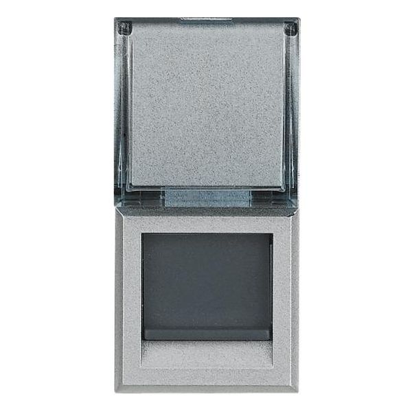 BTICINO - HC4279C6 КОМПЮТЪРНА РОЗЕТКА RJ45 КАТ.6 UTP АЛУМИНИЙ