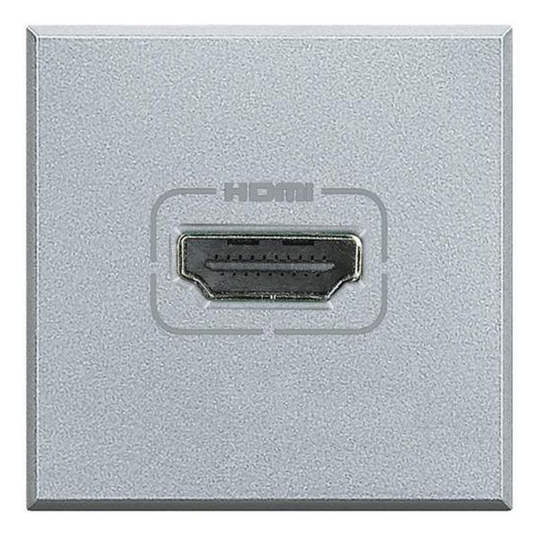 BTICINO - HC4284 HDMI РОЗЕТКА АЛУМИНИЙ