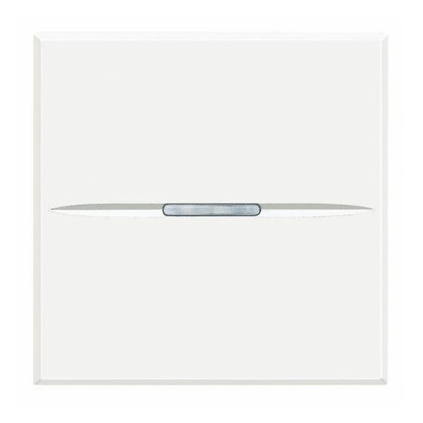 BTICINO - HD4001M2 КЛЮЧ АКСИАЛЕН ОБИКНОВЕН 2 МОДУЛ БЯЛО