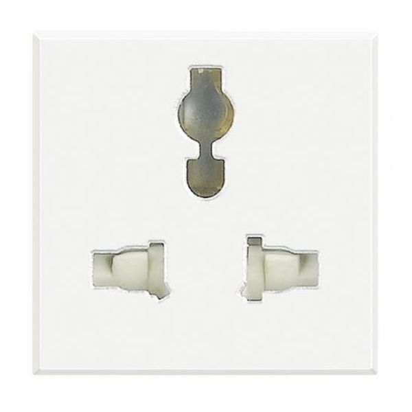 BTICINO - HD4139 КОНТАКТ МУЛТИСТАНДАРТ 2 МОД. 16А ЦВЯТ БЯЛ AXOLUTE BTICINO