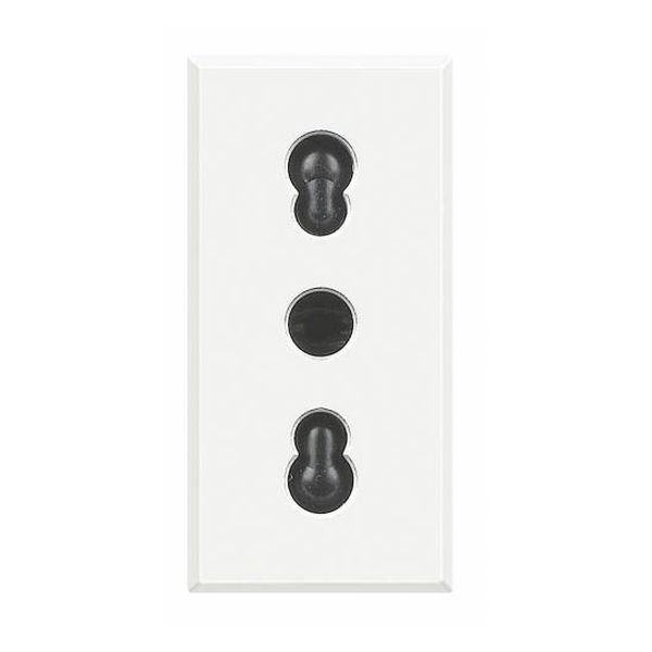 BTICINO - HD4180 КОНТАКТ ИТАЛИАНСКИ СТАНДАРТ 16А БЯЛО