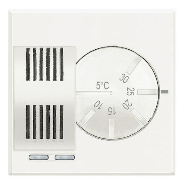 BTICINO - HD4441 ТЕРМОСТАТ МЕХАНИЧЕН 2 МОДУЛ AXOLUTE БЯЛО