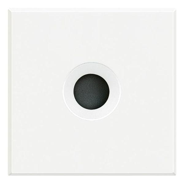 BTICINO - HD4954 ПРАЗЕН МОДУЛ С ОТВОР Ф9ММ 2МОДУЛ AXOLUTE БЯЛО