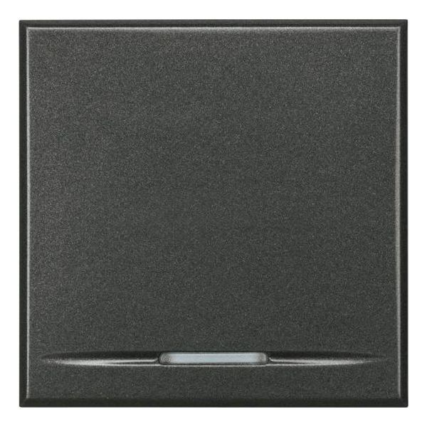 BTICINO - HS4054/2 КЛЮЧ КРЪСТАТ 2 МОДУЛ AXOLUTE АНТРАЦИТ