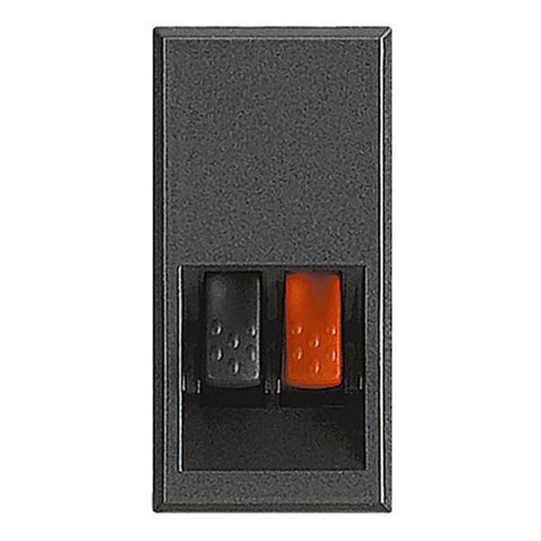 BTICINO - HS4294 РОЗЕТКА ЗА ВИСОКОГОВОРИТЕЛ АНТРАЦИТ