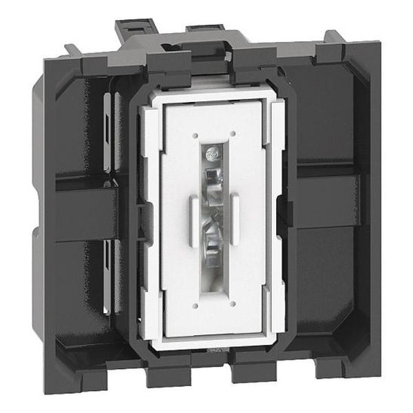 BTICINO - ЕДНОПОЛЮСЕН КЛЮЧ 2 МОД. 10A LIVING NOW K4001M2A