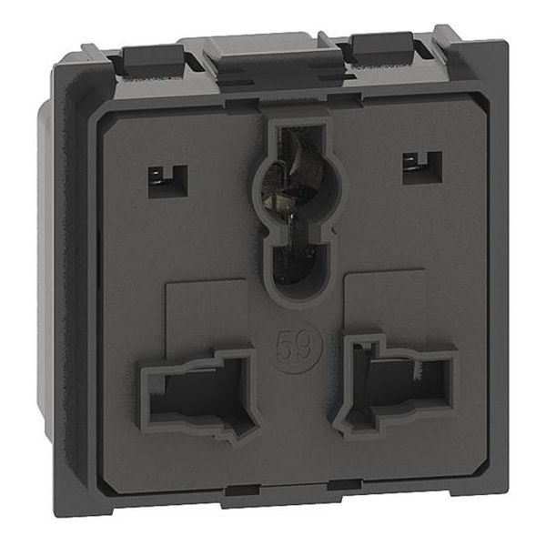 BTICINO - КОНТАКТ МУЛТИСТАНДАРТ 2P+E 2 МОД. 13A МЕХАНИЗЪМ 1 МОД. LIVING NOW K4139