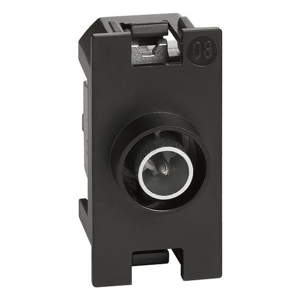 BTICINO - РОЗЕТКА TV ИНДИВИДУАЛНА ТИП КОАКСИАЛ 1 МОД. LIVING NOW BTICINO K4202D