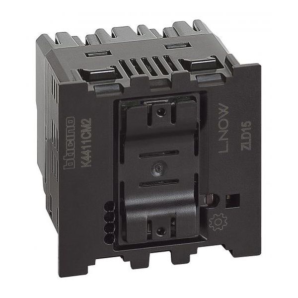 BTICINO - БУТОНЕН ДИМЕР SMART 5-300W, LED + 230V 2 МОД. LIVING NOW BTICINO NETATMO K4411CM2