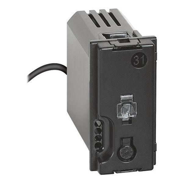 BTICINO - МОДУЛ SMART 1 МОД. ЖИЧЕН 16A ЗА УПРАВЛЕНИЕ НА КОНТАКТ ШУКО ЗА СКРИТ МОНТАЖ LIVING NOW BTICINO NETATMO K4531C