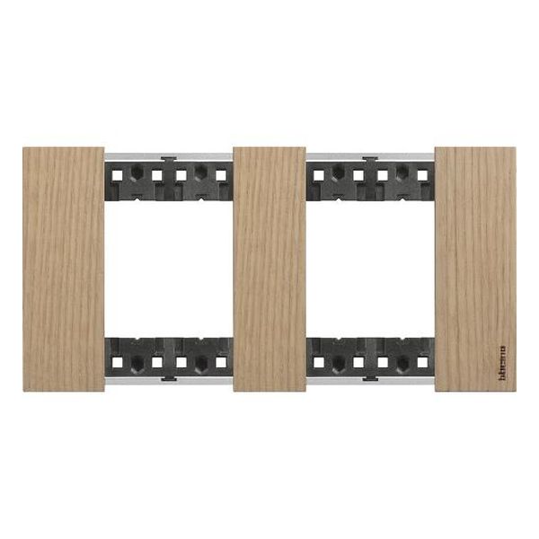 BTICINO - РАМКА 2X2 МОД. НЕМСКИ СТАНДАРТ ЦВЯТ ДЪБ LIVING NOW BTICINO KA4802M2LM