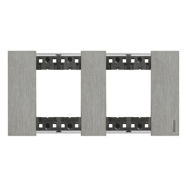 BTICINO - РАМКА 2X2 МОД. НЕМСКИ СТАНДАРТ ЦВЯТ СТОМАНА LIVING NOW BTICINO KA4802M2ZG