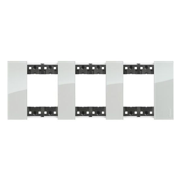 BTICINO - РАМКА 3X2 МОД. НЕМСКИ СТАНДАРТ ЦВЯТ НЕБЕ LIVING NOW BTICINO KA4802M3DA