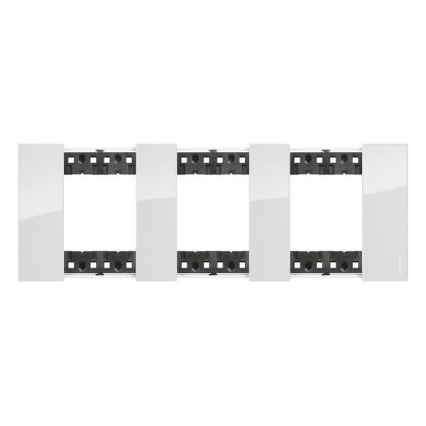 BTICINO - РАМКА 3X2 МОД. НЕМСКИ СТАНДАРТ ЦВЯТ ЛЕД LIVING NOW BTICINO KA4802M3DW