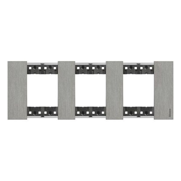 BTICINO - РАМКА 3X2 МОД. НЕМСКИ СТАНДАРТ ЦВЯТ СТОМАНА LIVING NOW BTICINO KA4802M3ZG