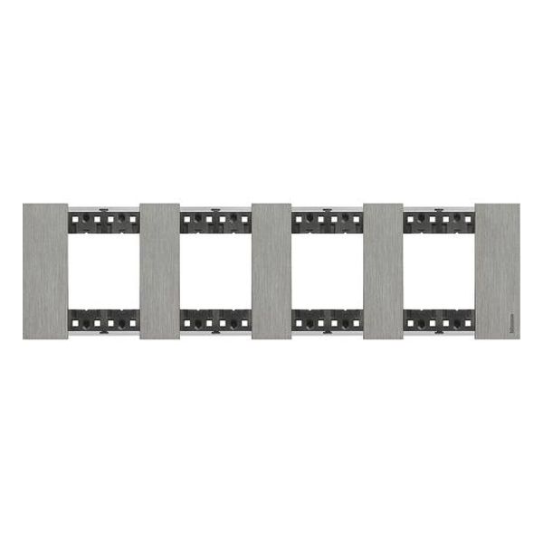 BTICINO - РАМКА 4X2 МОД. НЕМСКИ СТАНДАРТ ЦВЯТ СТОМАНА LIVING NOW BTICINO KA4802M4ZG