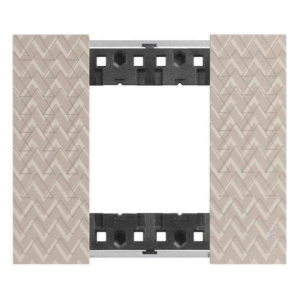 BTICINO - РАМКА 2 МОД. ЦВЯТ ИЛЮЗИЯ LIVING NOW BTICINO KA4802MM