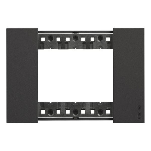 BTICINO - РАМКА 3 МОД. ЦВЯТ ЧЕРЕН LIVING NOW BTICINO KA4803KG