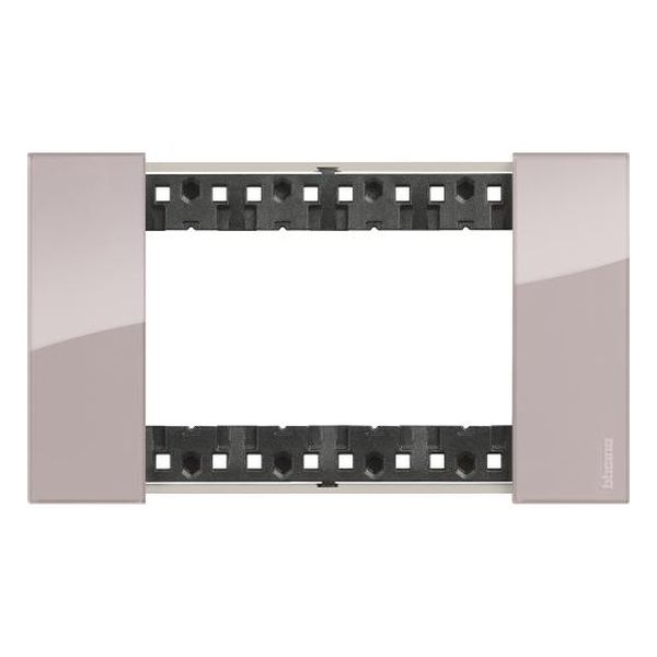 BTICINO - РАМКА 4 МОД. ЦВЯТ АУРА LIVING NOW BTICINO KA4804DM