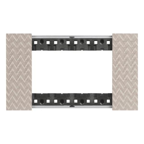 BTICINO - РАМКА 4 МОД. ЦВЯТ ИЛЮЗИЯ LIVING NOW BTICINO KA4804MM