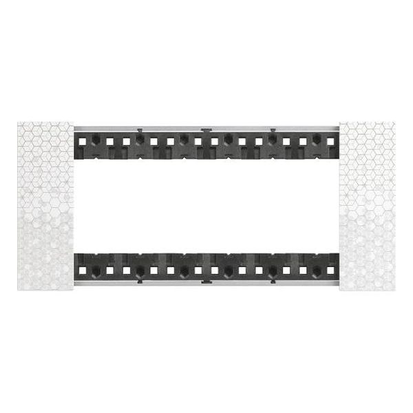 BTICINO - РАМКА 6 МОД. ЦВЯТ ПИКСЕЛ LIVING NOW BTICINO KA4806MW