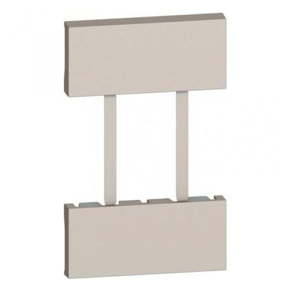 BTICINO - ЛИЦЕВ ПАНЕЛ ЗА GATEWAY СЪС SMART КОНТАКТ НЕМСКИ СТАНДАРТ 2 МОД. КРЕМ LIVING NOW BTICINO NETATMO KM51