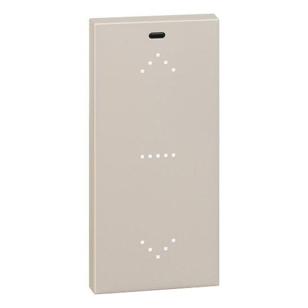 BTICINO - БУТОН ЗА ПЪЛЕН КОНТРОЛ ,ИЗКЛЮЧВАНЕ, ДИМЕР, ЗАТВАРЯНЕ , 1 МОДУЛ, КРЕМ KM8011