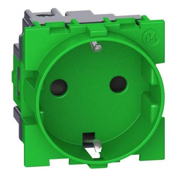 BTICINO - НЕМСКИ КОНТАКТ ШУКО P+E 16 A 250 V ЗЕЛЕН KV4141