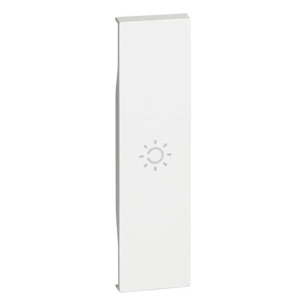 BTICINO - ЛИЦЕВ ПАНЕЛ СЪС СИМВОЛ ЛАМПА 1 МОД. ЦВЯТ БЯЛ LIVING NOW BTICINO KW01A