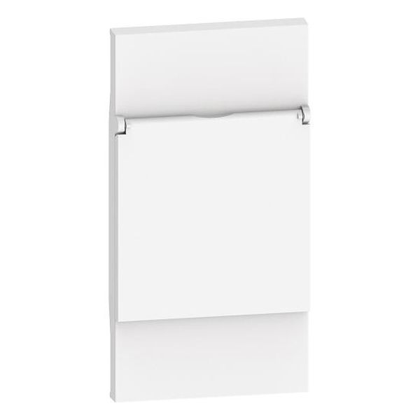 BTICINO - ЛИЦЕВ ПАНЕЛ С КАПАЧЕ ЗА КОНТАКТ ШУКО 2 МОД. ЦВЯТ БЯЛ LIVING NOW BTICINO KW04P